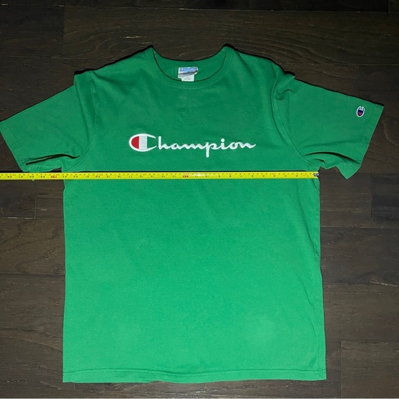 Men’s Champion Green T-shirt XL - Picture 3 of 6